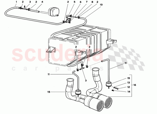 Part Diagram for Lamborghini 001337177