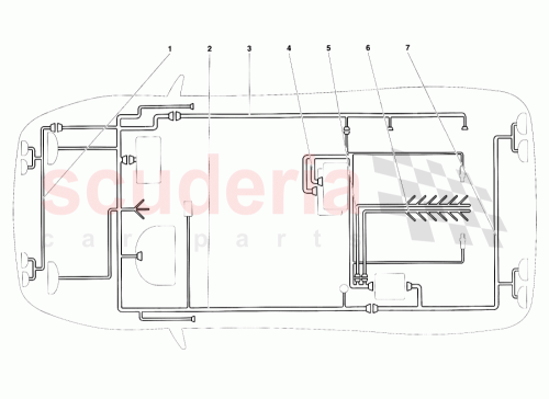 Part Diagram for Lamborghini 006136330