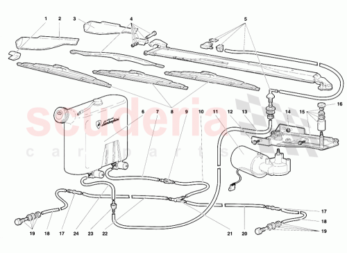 Part Diagram for Lamborghini 418955215