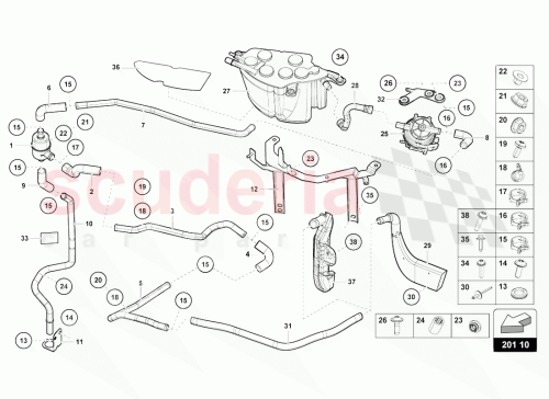 Part Diagram for Lamborghini 470201728B