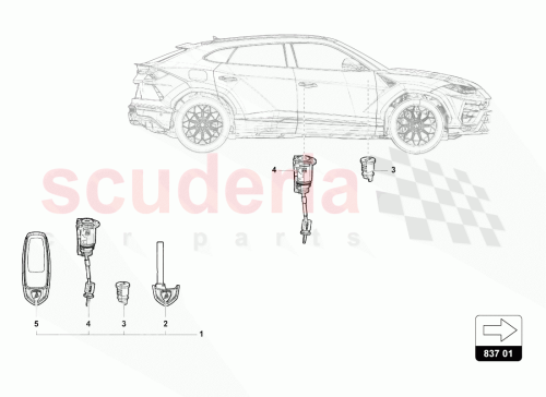 Part Diagram for Lamborghini 107857113JH
