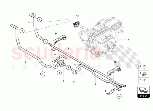 Part Diagram for Lamborghini 470803617A