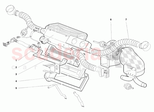 Part Diagram for Lamborghini 009414539