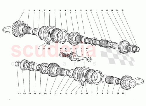 Part Diagram for Lamborghini 002421680