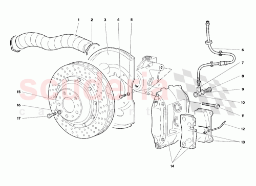 Part Diagram for Lamborghini 0031003991