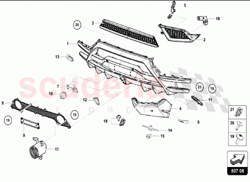 Part Diagram for Lamborghini N90342502