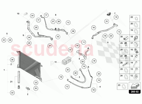 Part Diagram for Lamborghini 5Q0816581