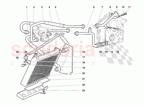Part Diagram for Lamborghini 001533889