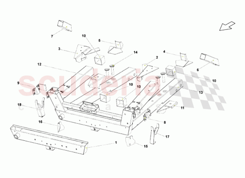 Part Diagram for Lamborghini 400806365B