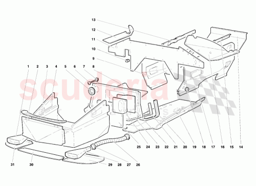 Part Diagram for Lamborghini 009409225