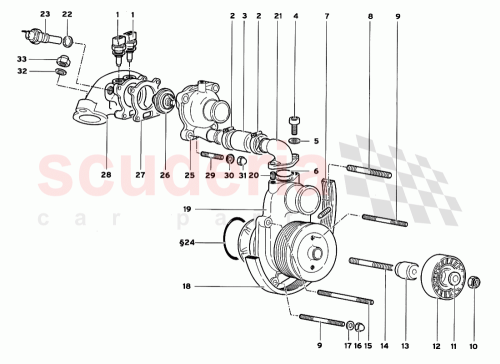 Part Diagram for Lamborghini 0017004515