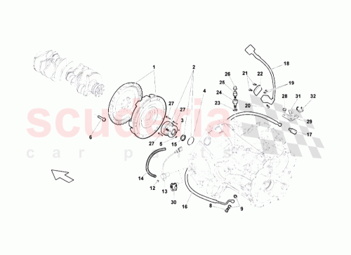 Part Diagram for Lamborghini N91020601