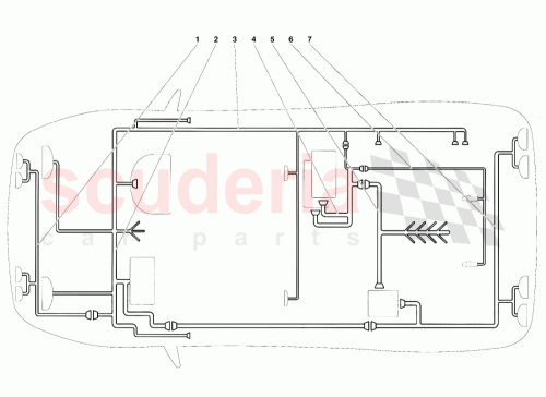 Part Diagram for Lamborghini 006132501