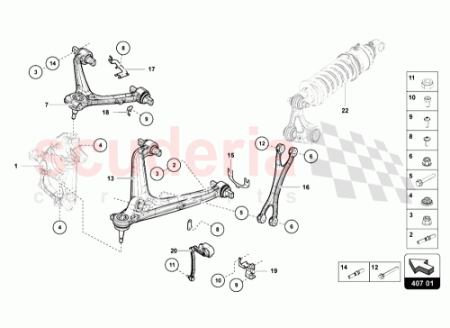 Part Diagram for Lamborghini 470971003