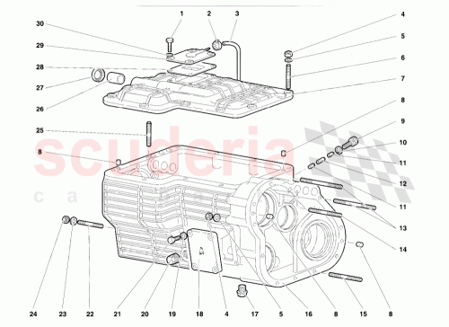 Part Diagram for Lamborghini 002428645