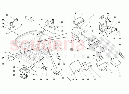 Part Diagram for Lamborghini 400955970