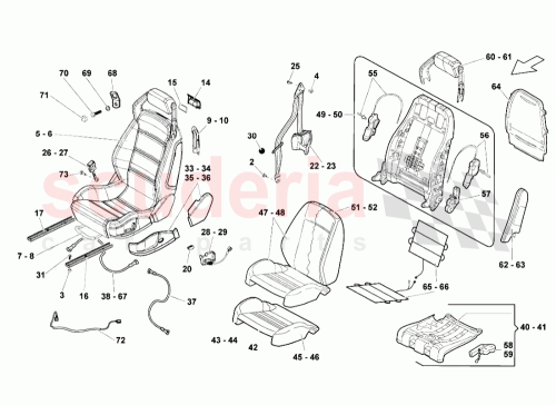 Part Diagram for Lamborghini 4B0971790B