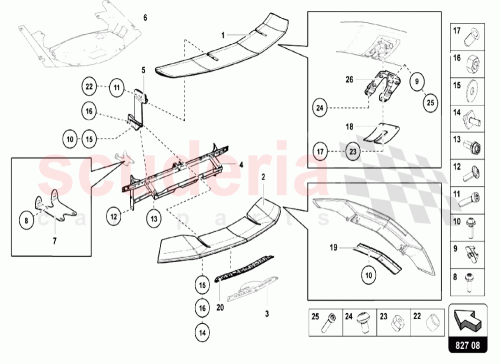 Part Diagram for Lamborghini N90814601
