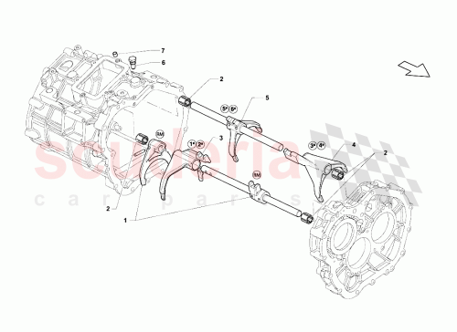 Part Diagram for Lamborghini 086311549C