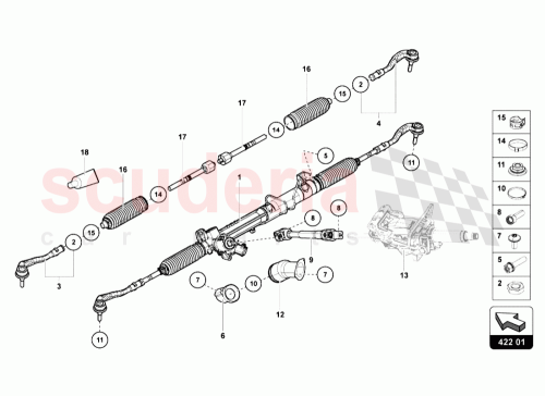 Part Diagram for Lamborghini 471422061E
