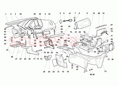 Part Diagram for Lamborghini WHT000760