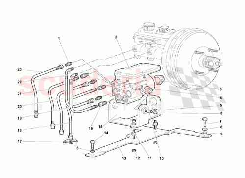 Part Diagram for Lamborghini 410614187