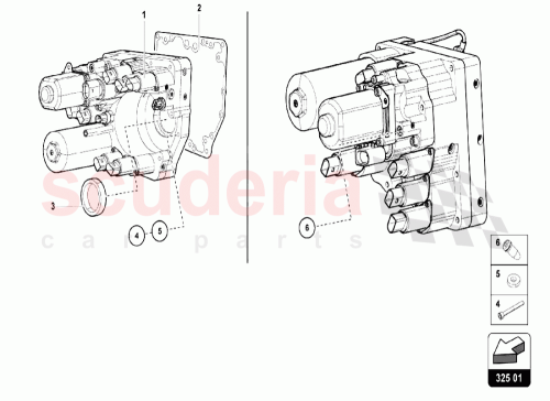 Part Diagram for Lamborghini 470398135B