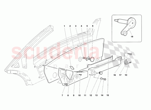 Part Diagram for Lamborghini 008700623