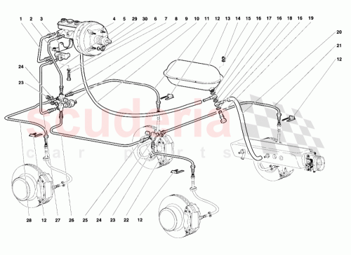 Part Diagram for Lamborghini 003101513