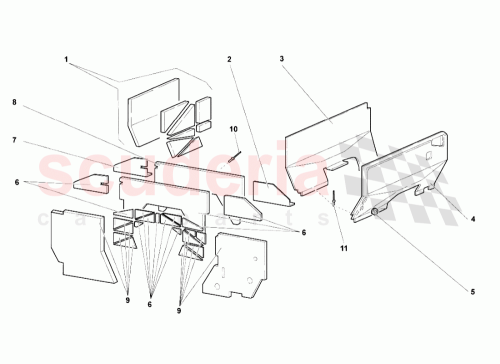 Part Diagram for Lamborghini 417103763A