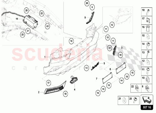 Part Diagram for Lamborghini 470980556A