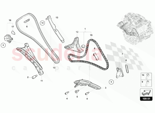 Part Diagram for Lamborghini 06M109426E