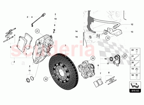 Part Diagram for Lamborghini 470698135A