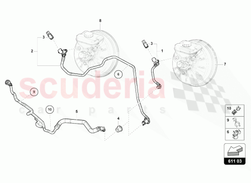 Part Diagram for Lamborghini 5Q0906207