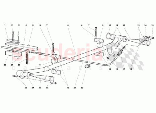 Part Diagram for Lamborghini 001333868
