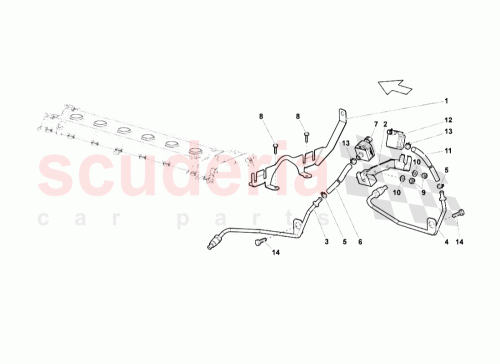 Part Diagram for Lamborghini 07M906387C