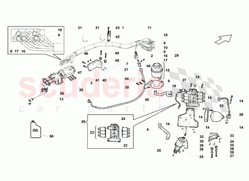 Part Diagram for Lamborghini 407326119A