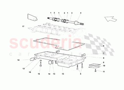 Part Diagram for Lamborghini N10554005