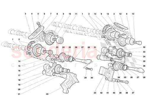 Part Diagram for Lamborghini 001131089
