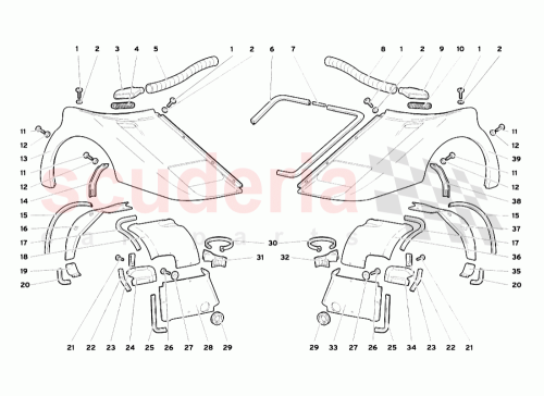 Part Diagram for Lamborghini 0068002284