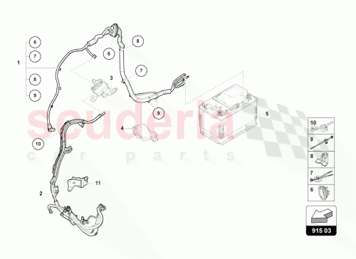 Part Diagram for Lamborghini 4M0971871E