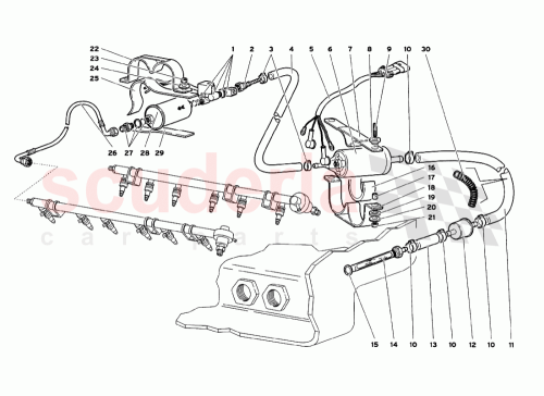 Part Diagram for Lamborghini 0062002430