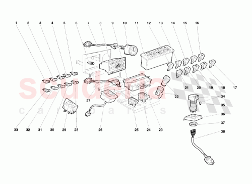 Part Diagram for Lamborghini 005137465
