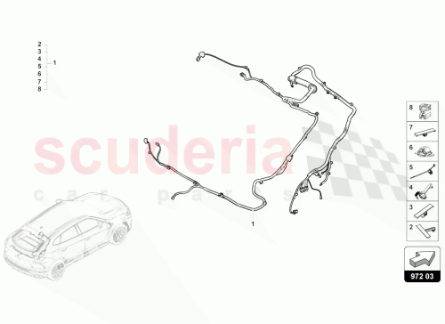 Part Diagram for Lamborghini 4ML971185D
