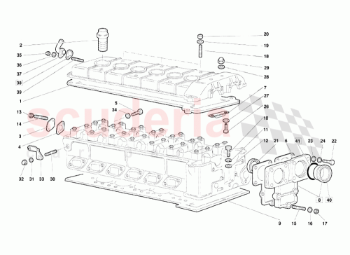 Part Diagram for Lamborghini 001129204