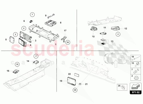 Part Diagram for Lamborghini 4H0907064JD
