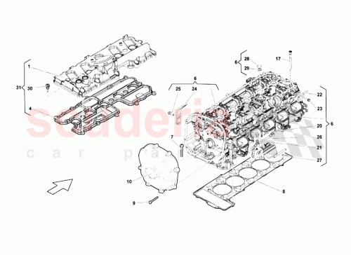 Part Diagram for Lamborghini 07L103483J