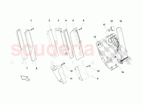 Part Diagram for Lamborghini 400721503G