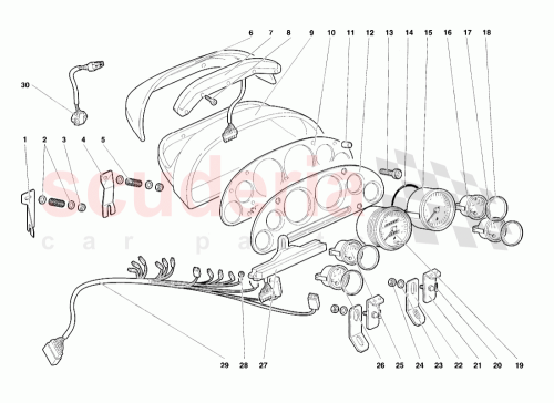 Part Diagram for Lamborghini 006133198