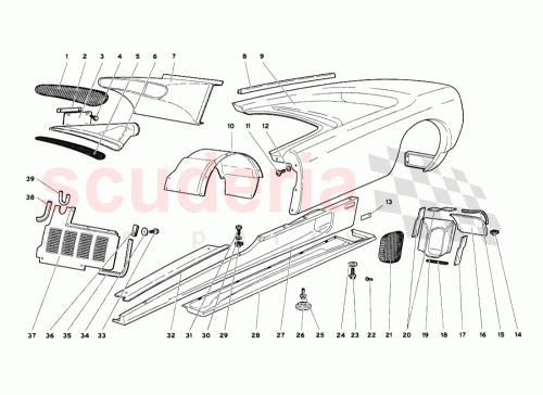 Part Diagram for Lamborghini 0066005223